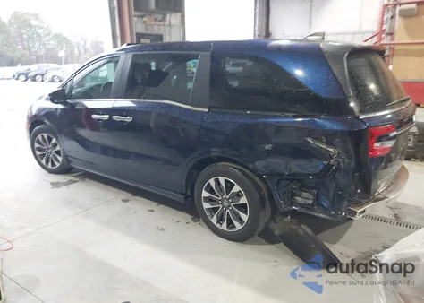 2022 Honda Odyssey Ex-L из США, поврежденный, VIN 5FNRL6H79NB062752